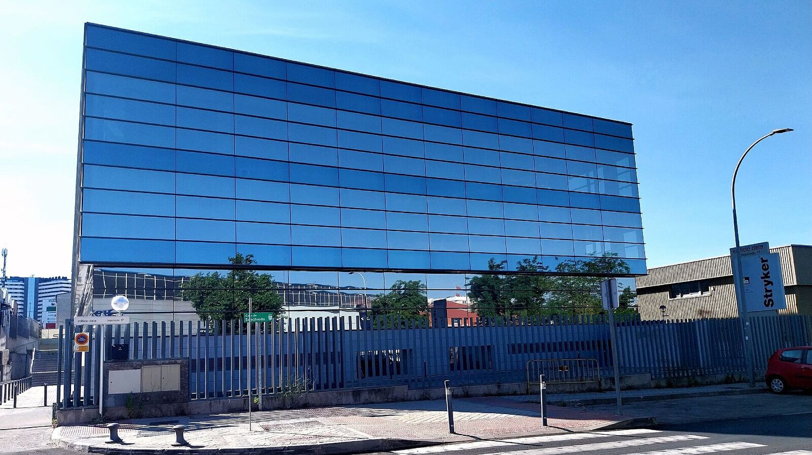 Stryker office building in Alcobendas, Madrid